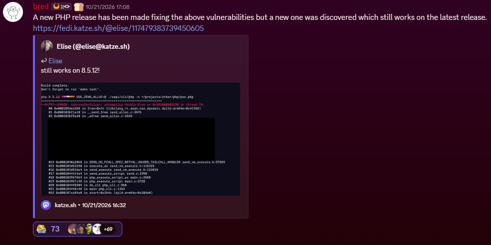 PHP patch but not really